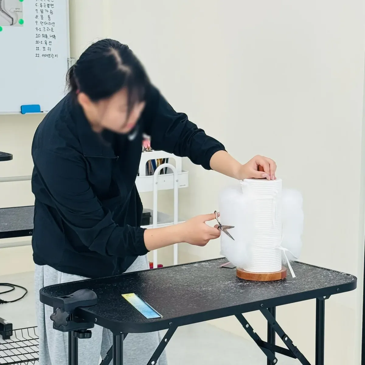 애견미용 기초 · 자격증 과정 실제 수업 사진